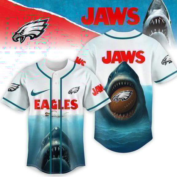 Philadelphia Eagles | Premium NFL x Jaws Jersey HI - M, Youth