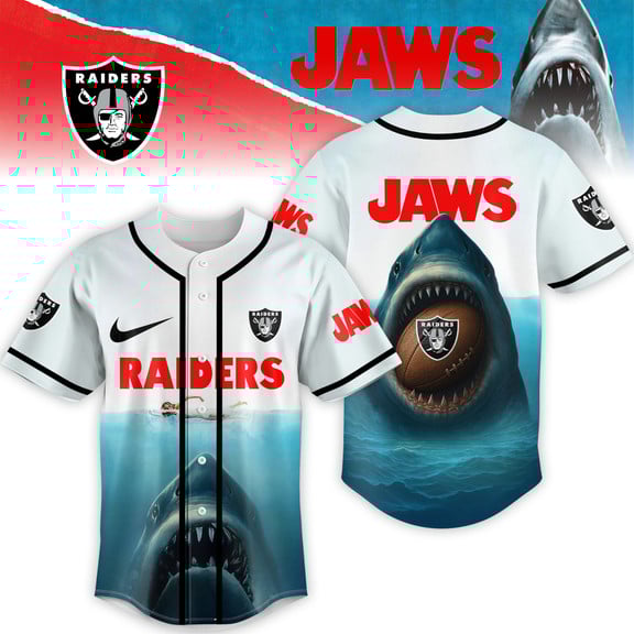 Las Vegas Raiders | Premium NFL x Jaws Jersey HI - 3XL, Men