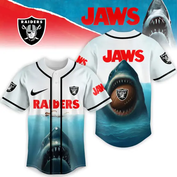 Las Vegas Raiders | Premium NFL x Jaws Jersey HI