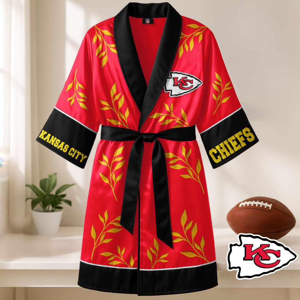 Kansas City Chiefs | Premium NFL Kimono Bathrobe  TD