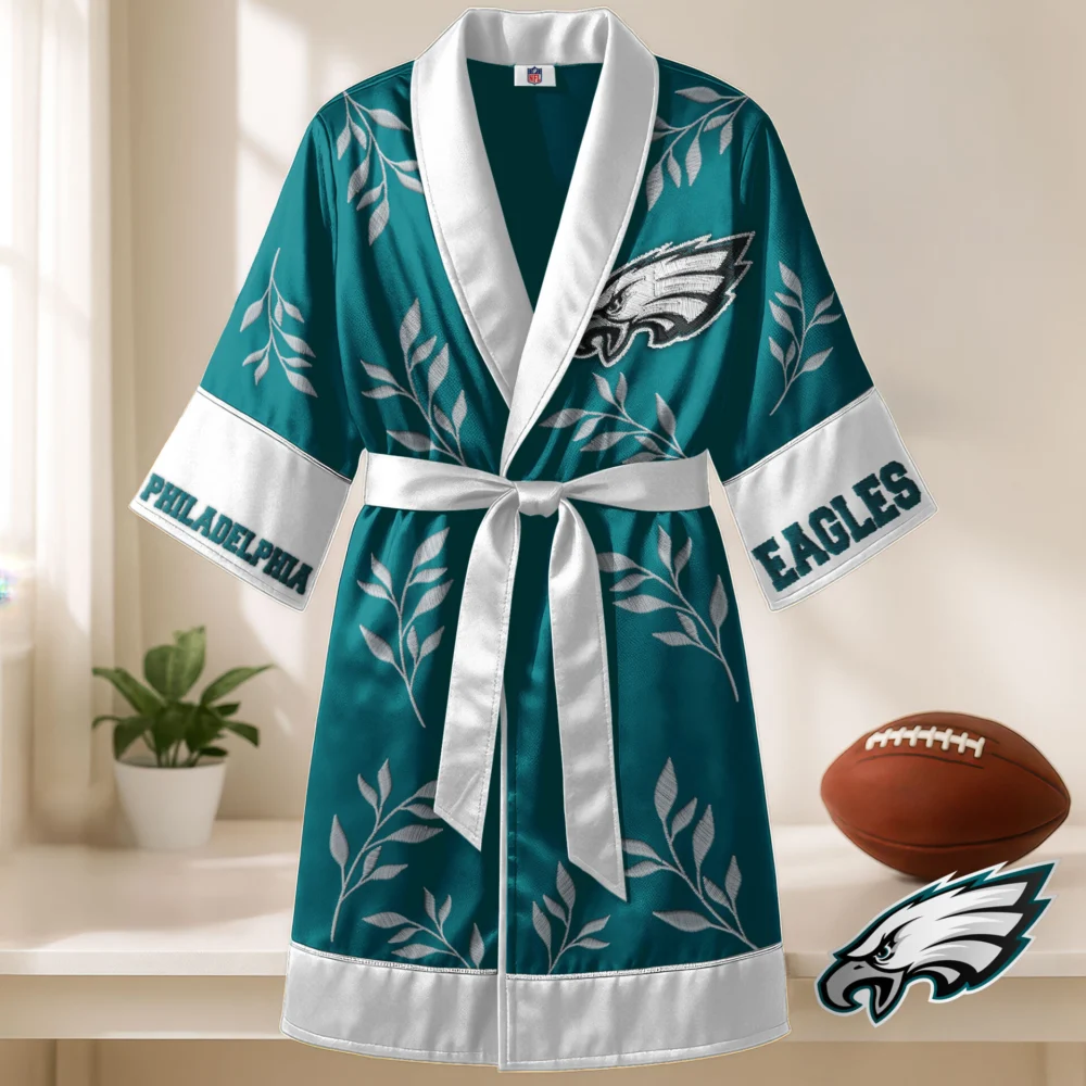 Philadelphia Eagles | Premium NFL Kimono Bathrobe  TD