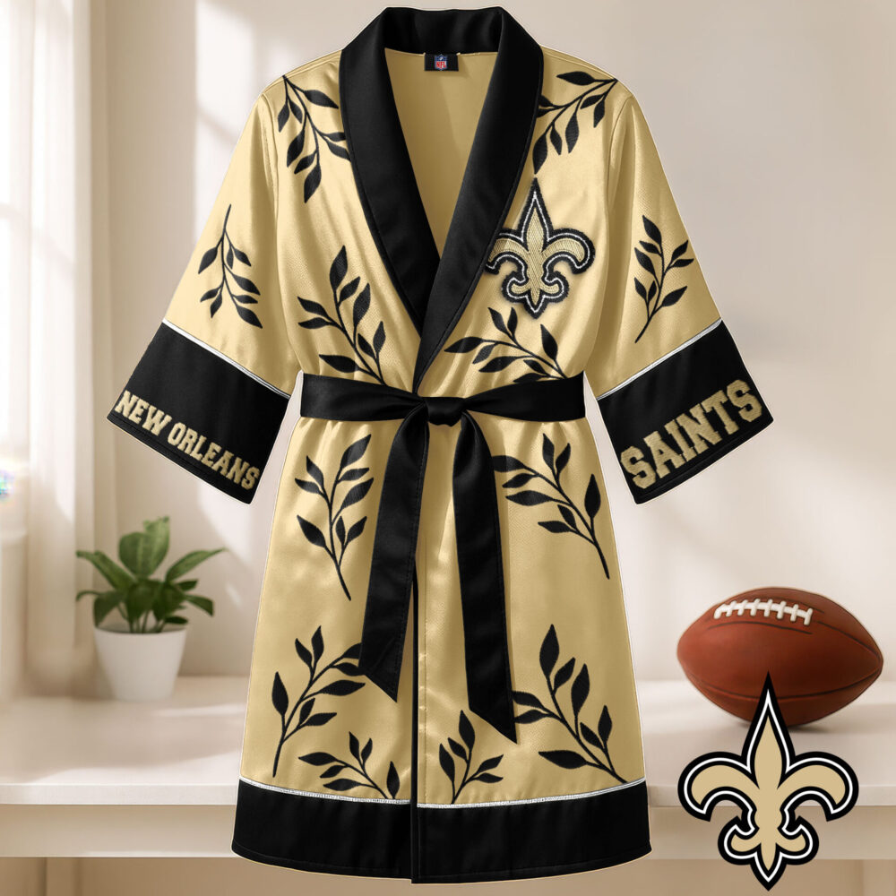New Orleans Saints | Premium NFL Kimono Bathrobe  TD