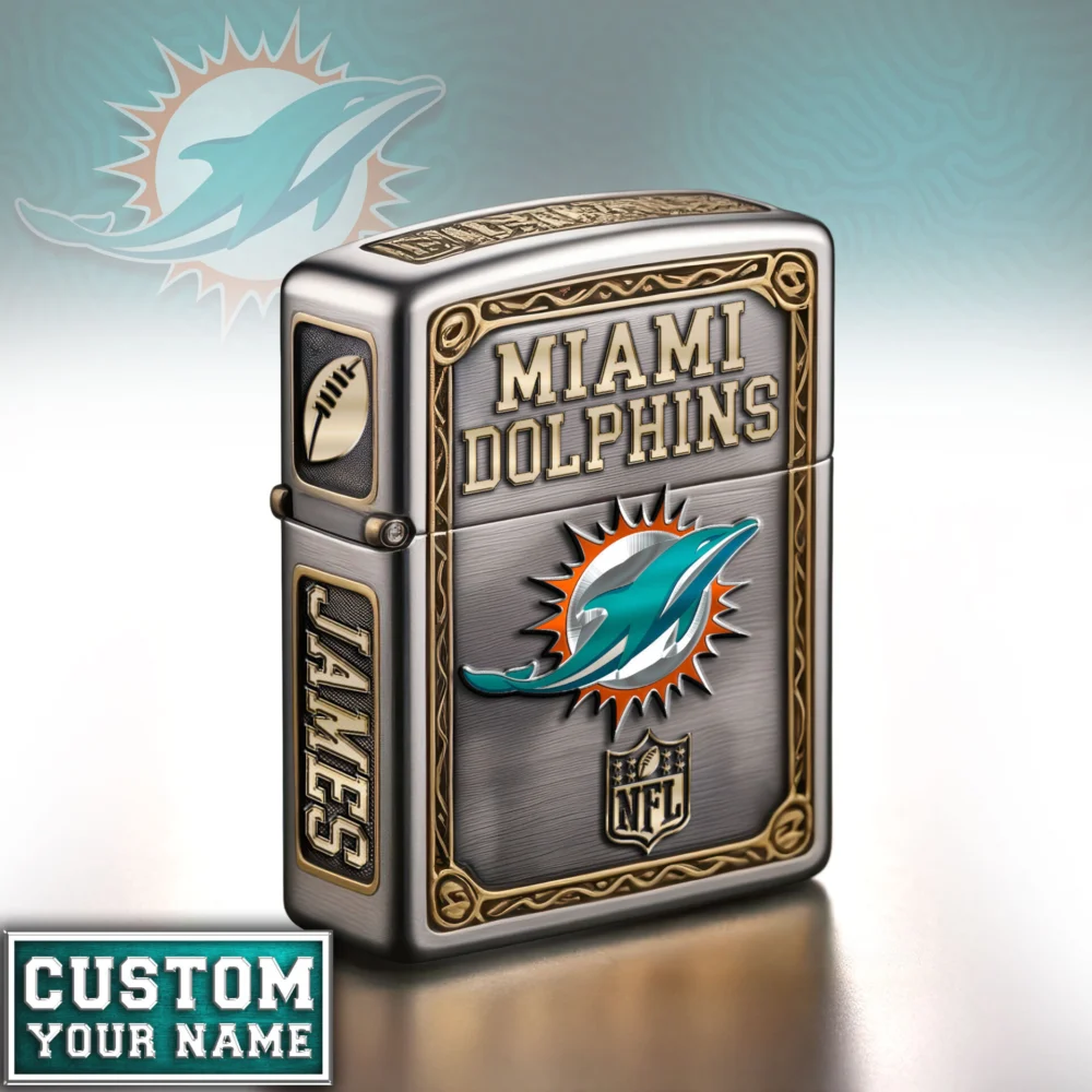 Miami Dolphins | NFL Lighter Box TD