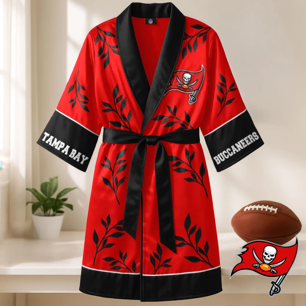 Tampa Bay Buccaneers | Premium NFL Kimono Bathrobe  TD