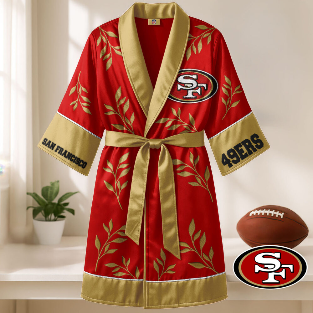 San Francisco 49ers | Premium NFL Kimono Bathrobe  TD