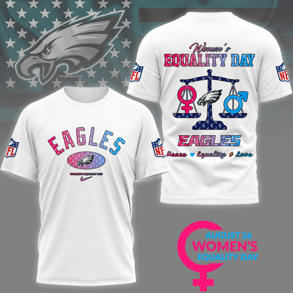 Philadelphia Eagles | Premium Women’s Equality Day 3D Shirt NY - 3XL, Color 4