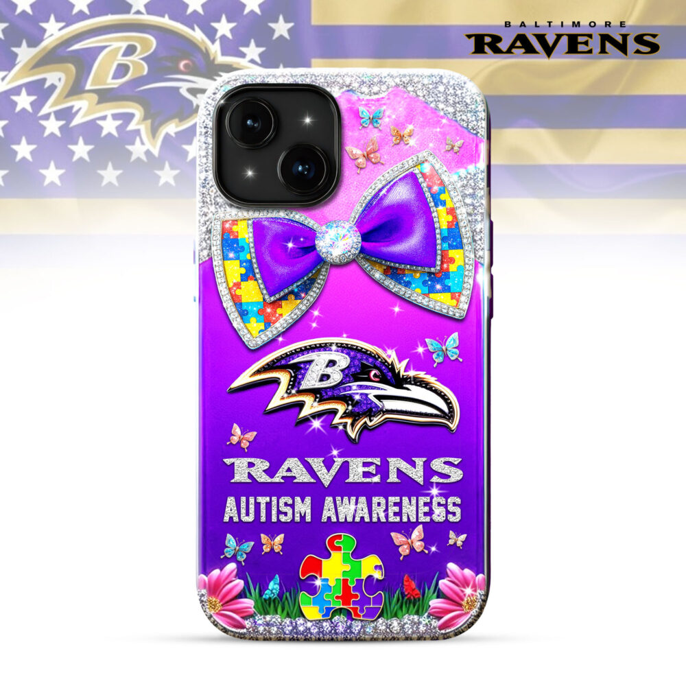 Baltimore Ravens | Premium NFL Autism Awareness Phonecase TD