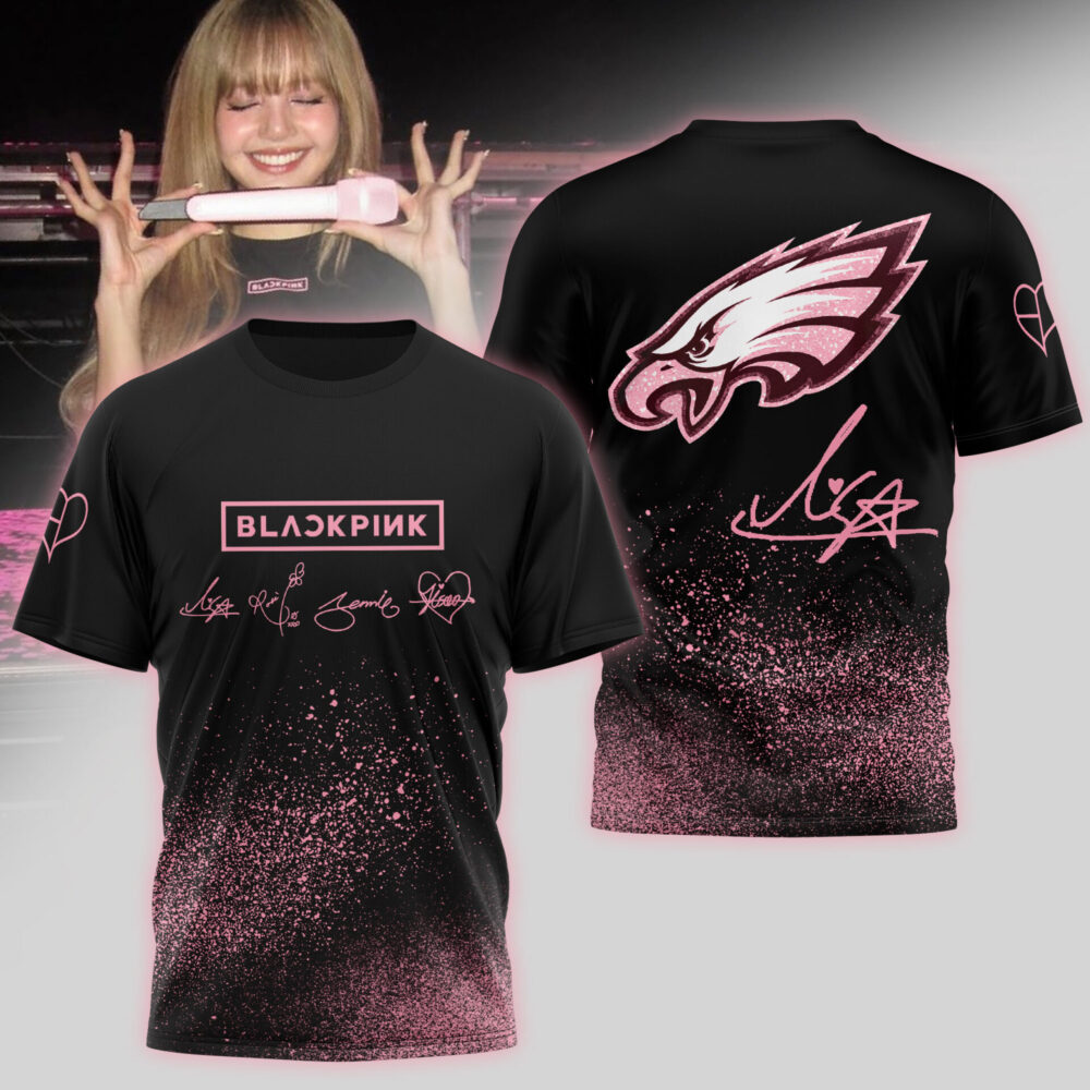 Philadelphia Eagles | Premium NFL x BlackPink 3D Shirt TD
