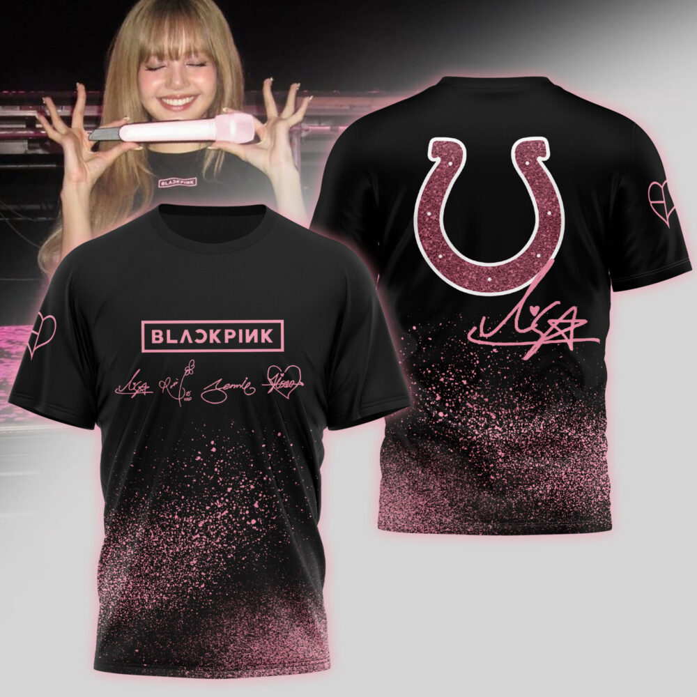 Indianapolis Colts | Premium NFL x BlackPink 3D Shirt TD