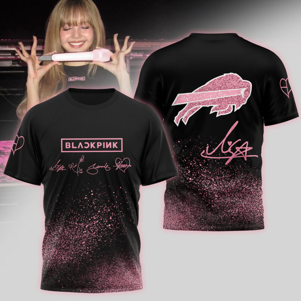 Buffalo Bills | Premium NFL x BlackPink 3D Shirt TD