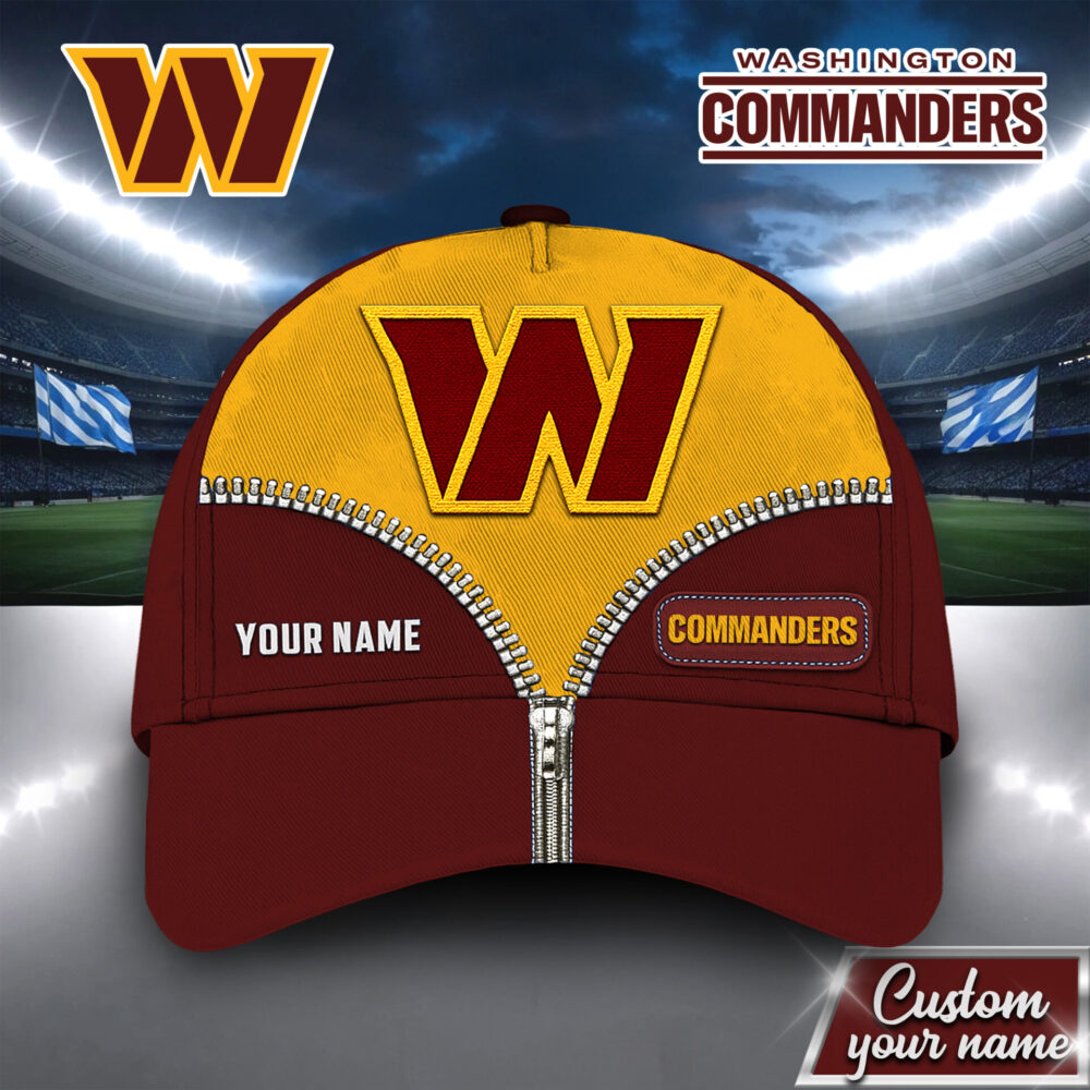 Washington Commanders | Premium NFL Leather Cap TD 160725