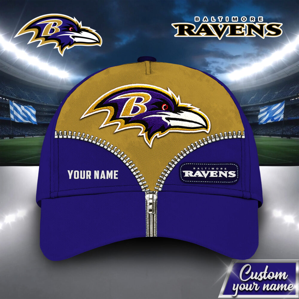 Baltimore Ravens | Premium NFL Leather Cap TD 160725