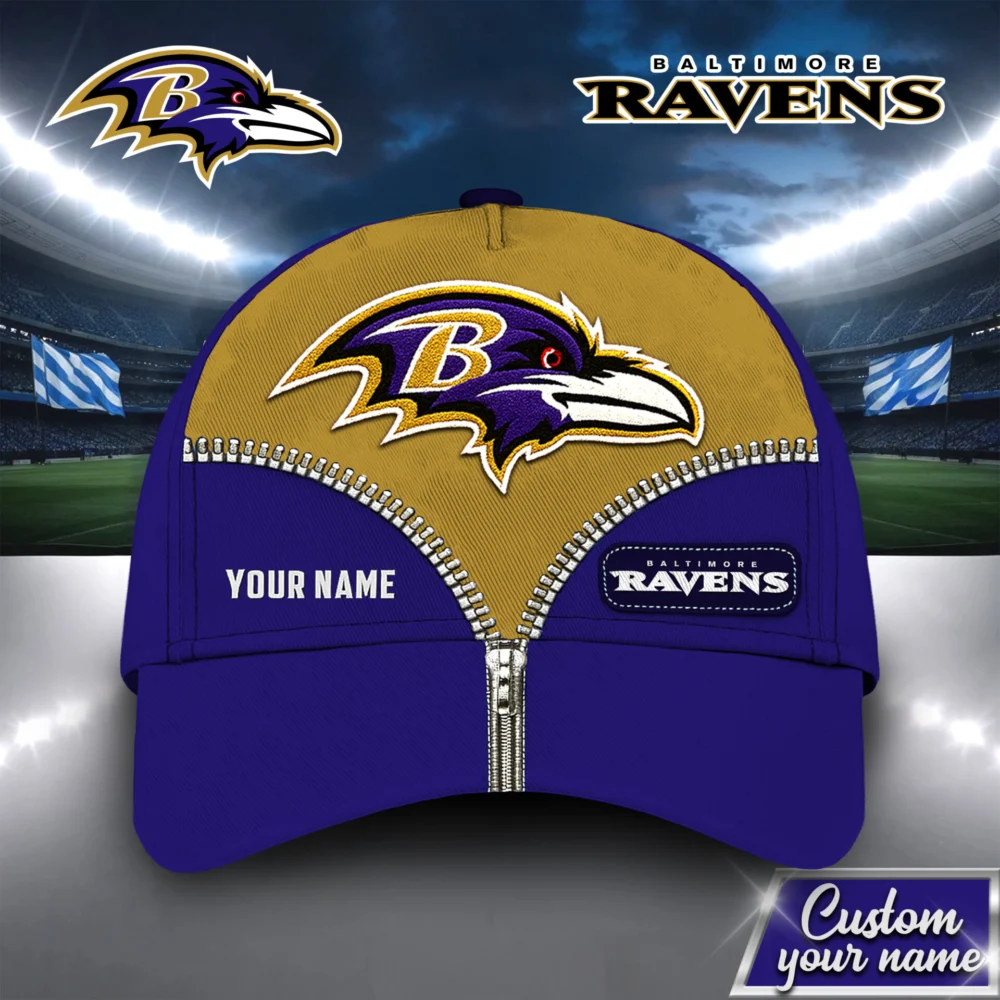 Baltimore Ravens | Premium NFL Leather Cap TD 160725