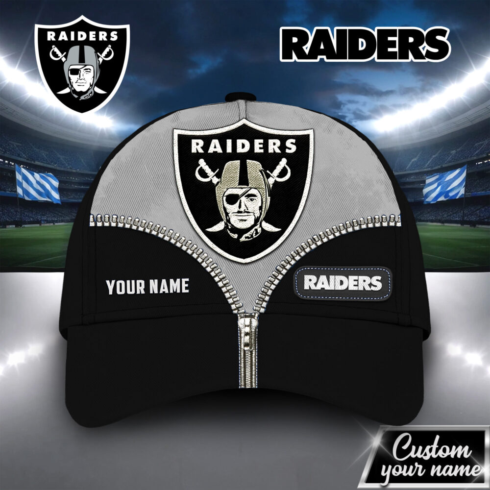 Las Vegas Raiders | Premium NFL Leather Cap TD 160725