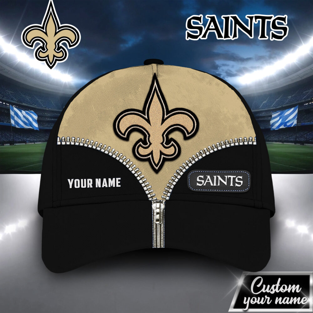 New Orleans Saints | Premium NFL Leather Cap TD 160725