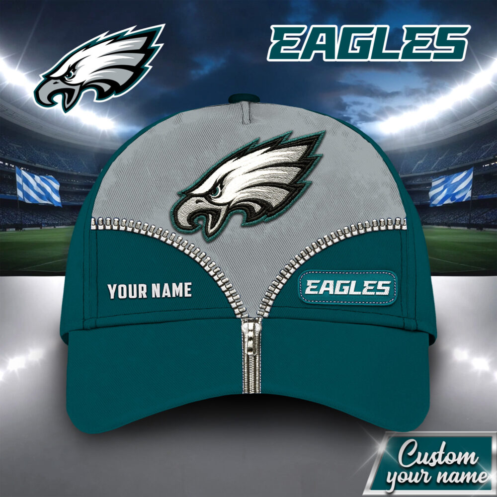 Philadelphia Eagles | Premium NFL Leather Cap TD 160725