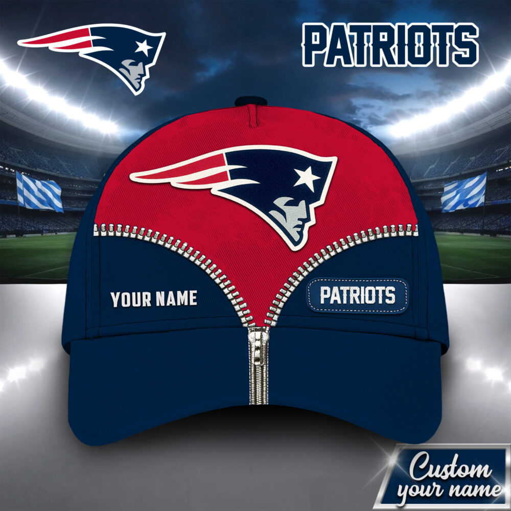 New England Patriots | Premium NFL Leather Cap TD 160725