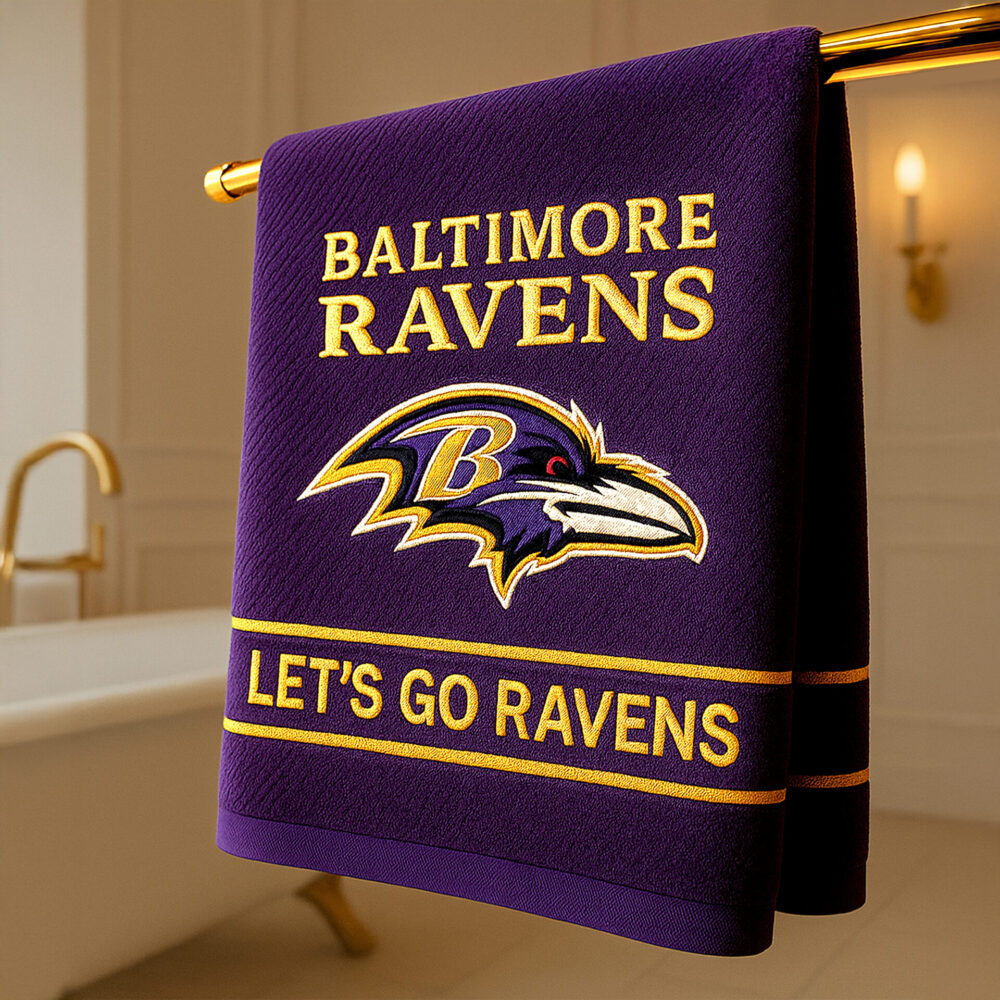 Baltimore Ravens | Premium Bath Towels TD