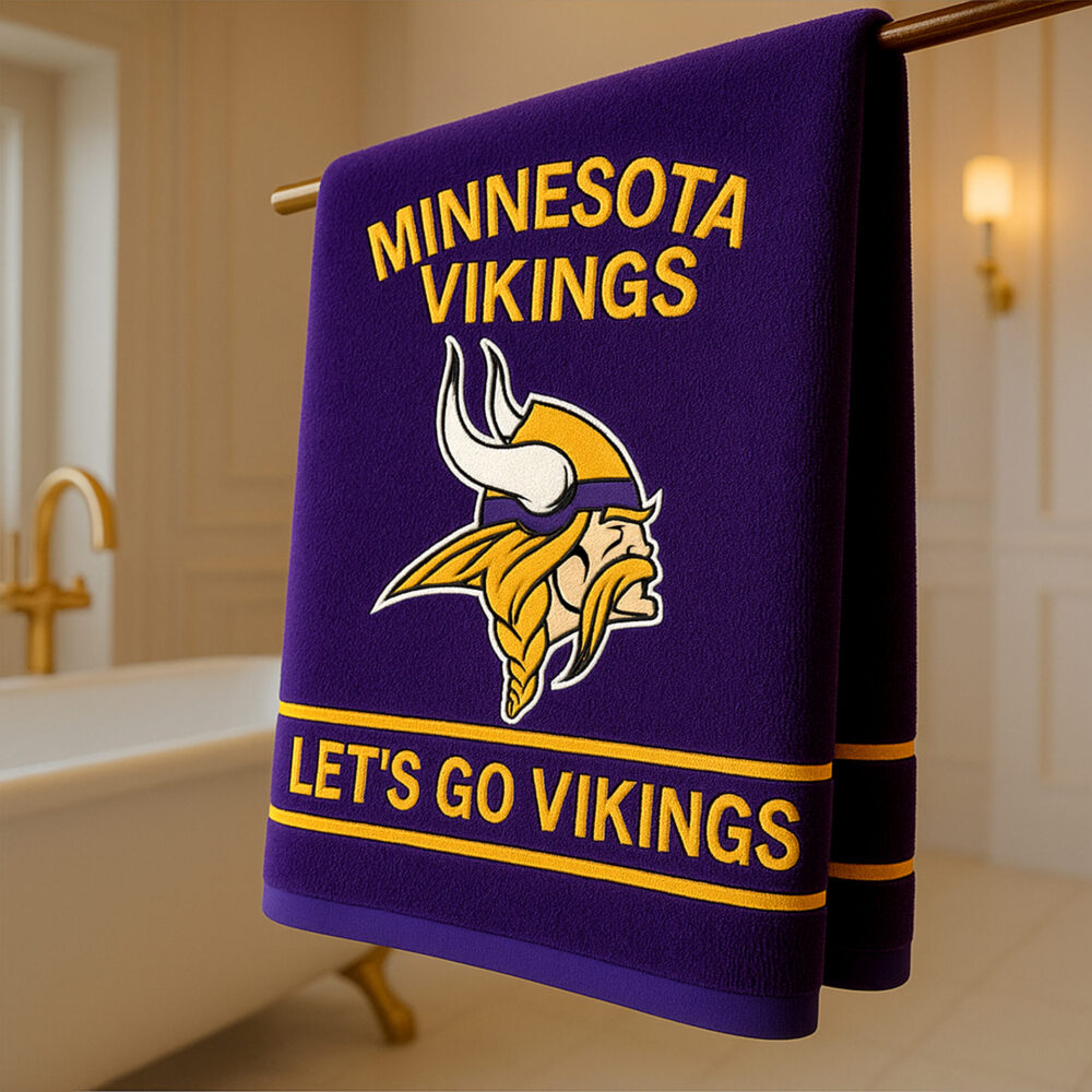 Minnesota Vikings | Premium Bath Towels TD
