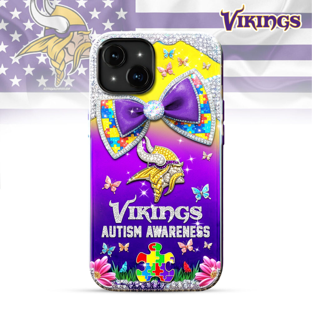 Minnesota Vikings | Premium NFL Autism Awareness Phonecase TD