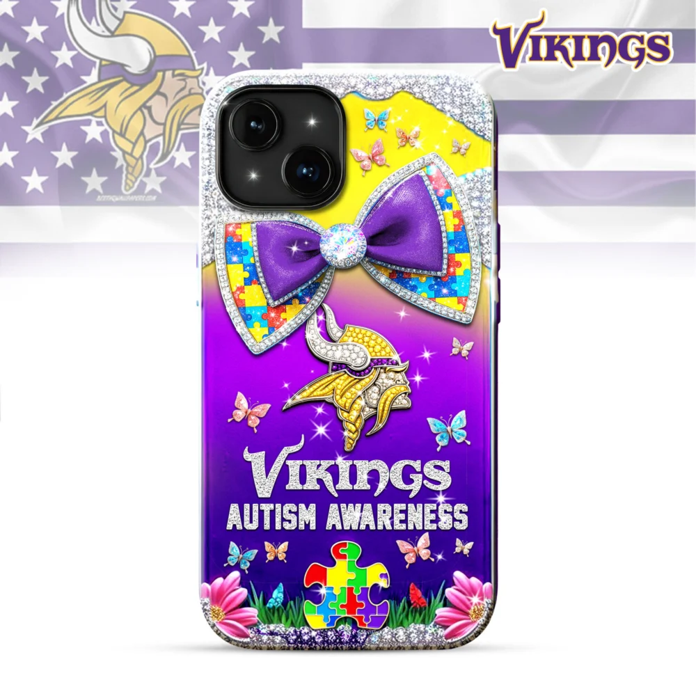 Minnesota Vikings | Premium NFL Autism Awareness Phonecase TD
