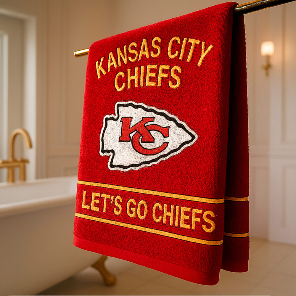 Kansas City Chiefs | Premium Bath Towels TD