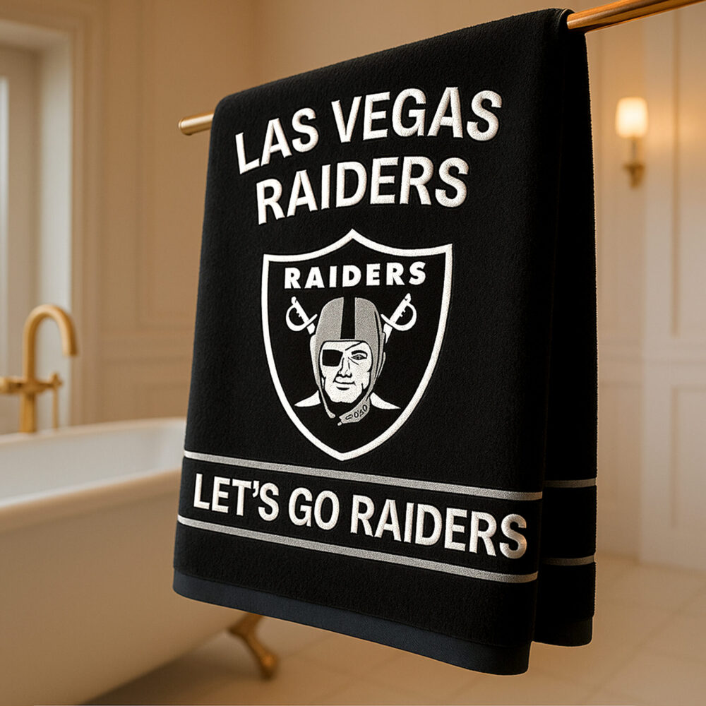 Las Vegas Raiders | Premium Bath Towels TD