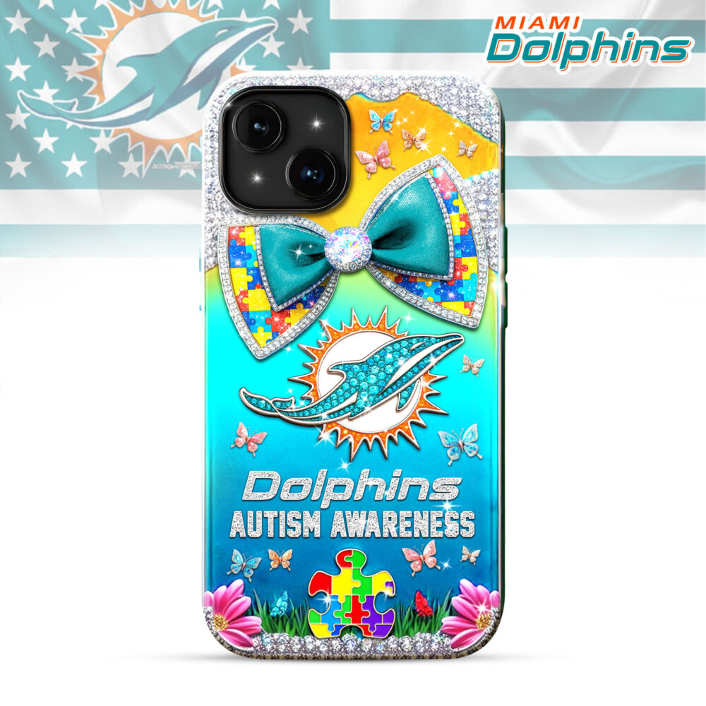 Miami Dolphins | Premium NFL Autism Awareness Phonecase TD