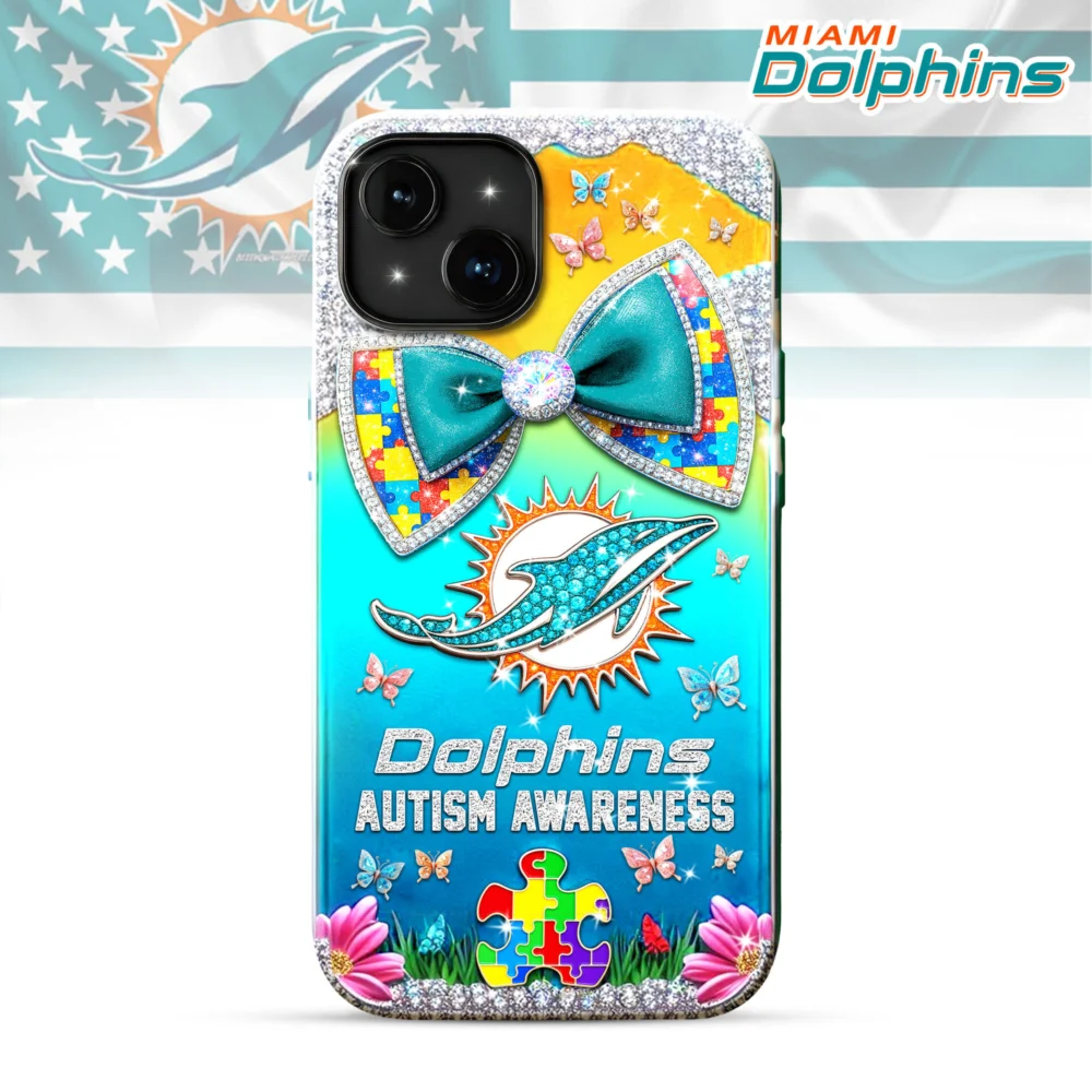 Miami Dolphins | Premium NFL Autism Awareness Phonecase TD