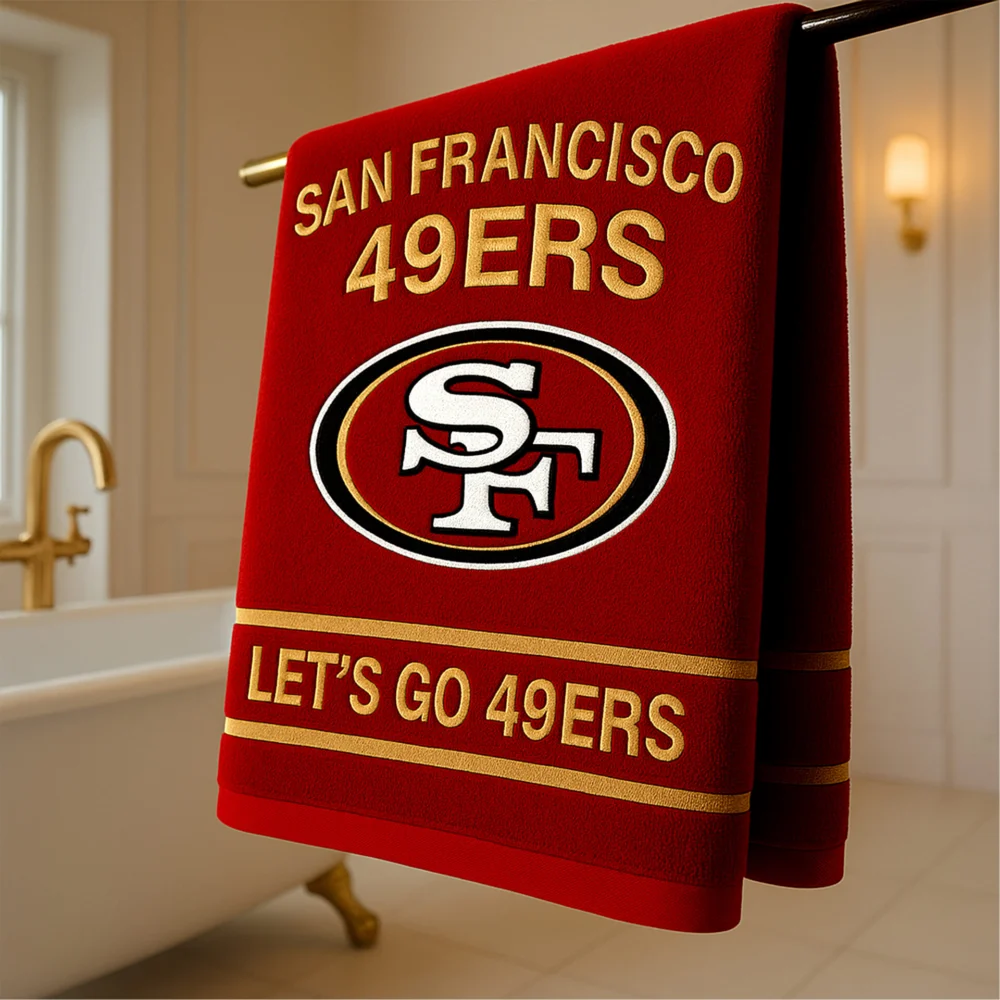 San Francisco 49ers | Premium Bath Towels TD