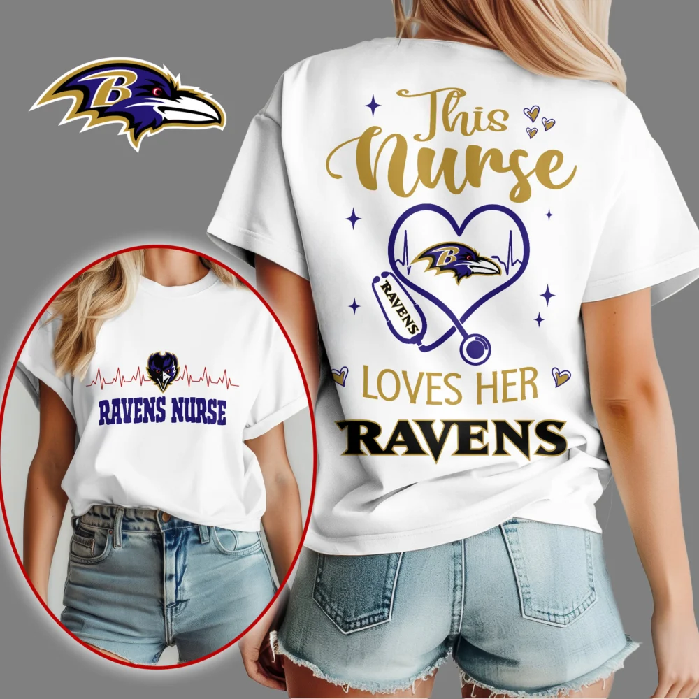 Baltimore Ravens | Premium Nurse Appreciation Month Women's Shirt NY