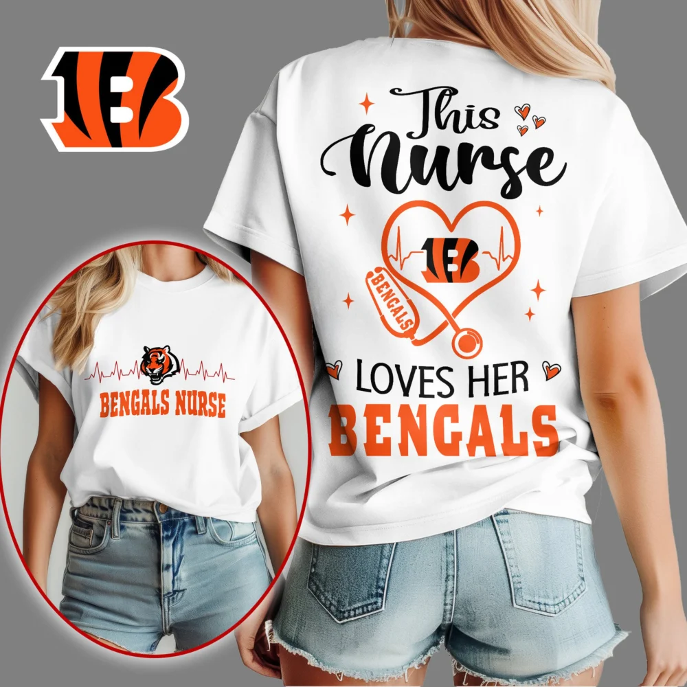 Cincinnati Bengals | Premium Nurse Appreciation Month Women's Shirt NY