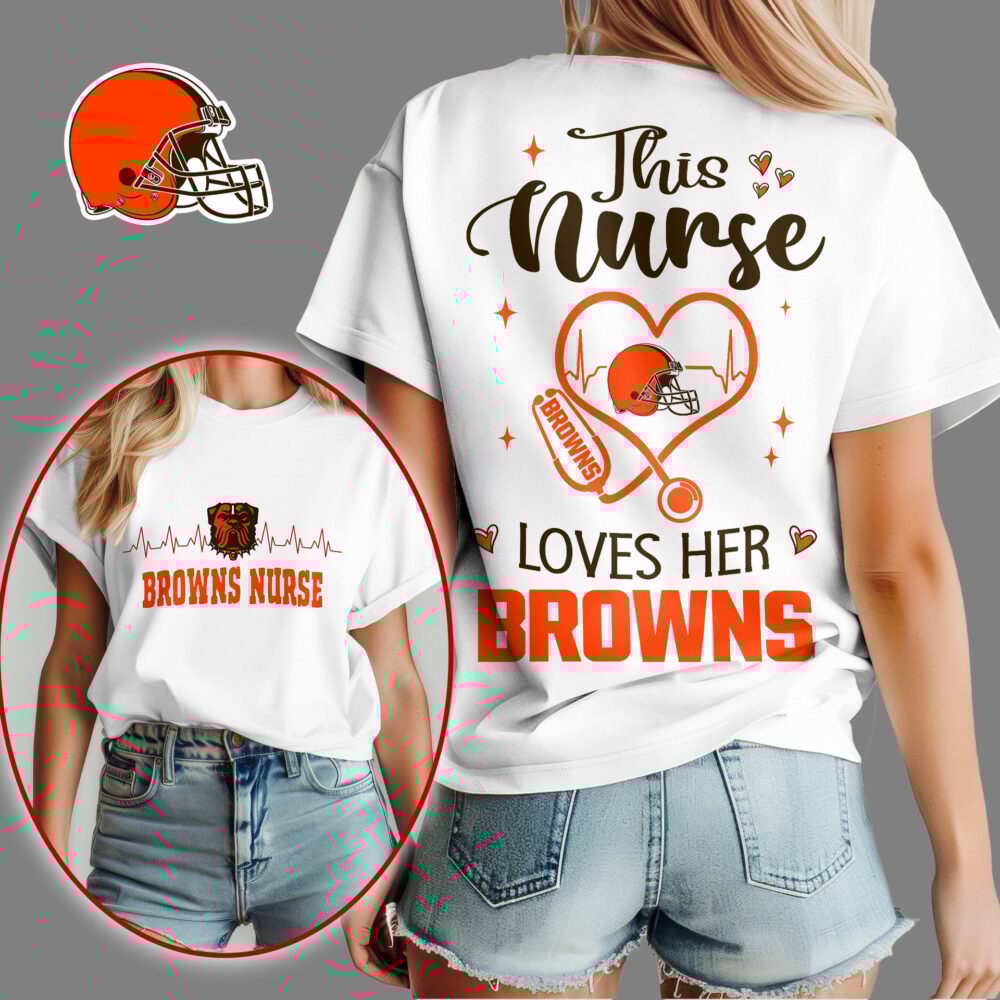 Cleveland Browns | Premium Nurse Appreciation Month Women's Shirt NY
