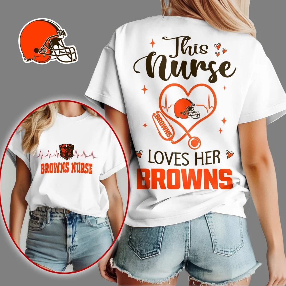 Cleveland Browns | Premium Nurse Appreciation Month Women's Shirt NY
