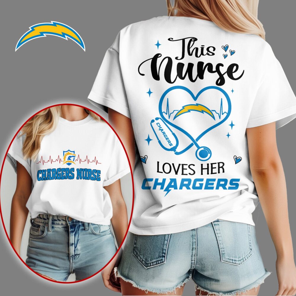 Los Angeles Chargers | Premium Nurse Appreciation Month Women's Shirt NY