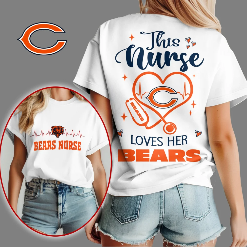 Chicago Bears | Premium Nurse Appreciation Month Women's Shirt NY