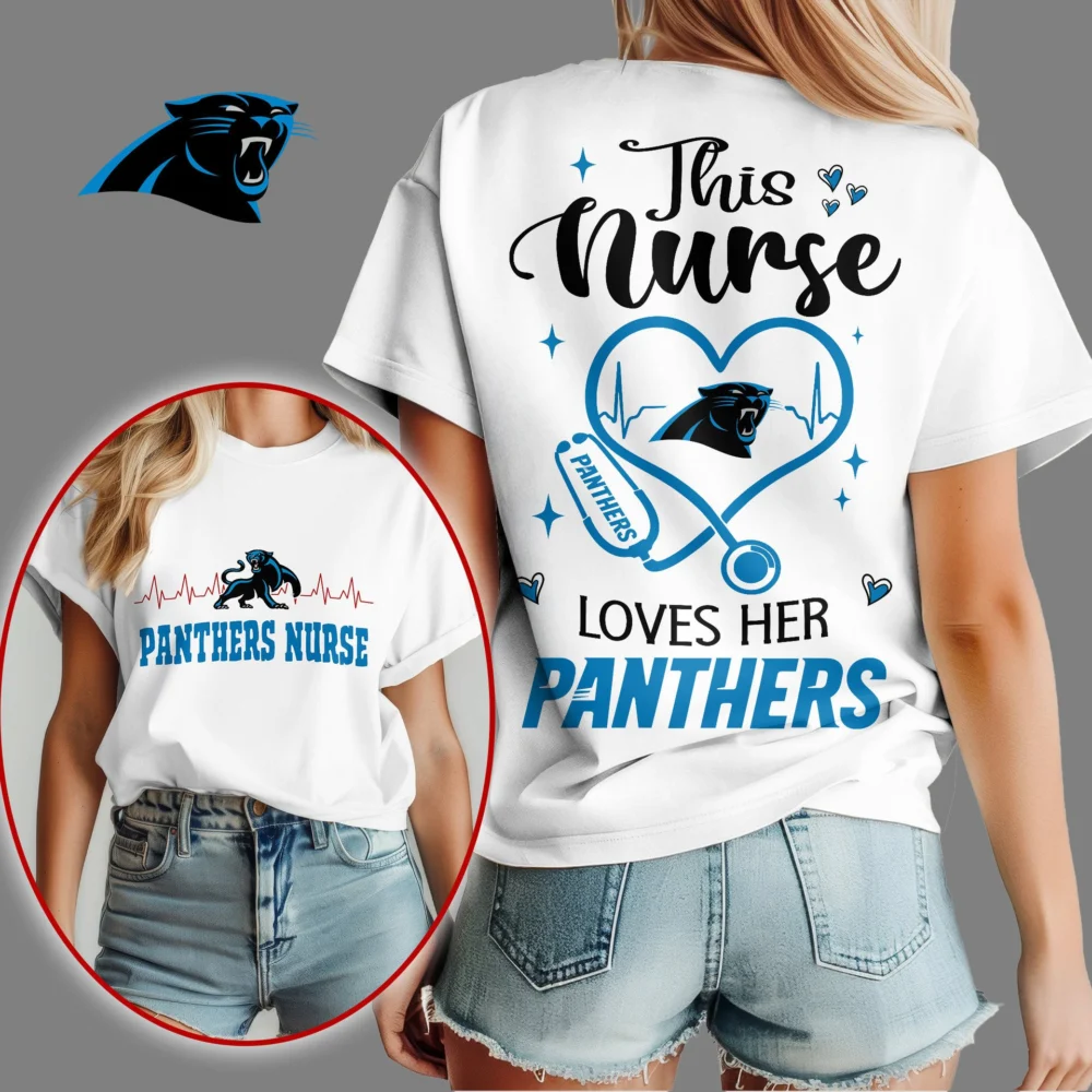 Carolina Panthers | Premium Nurse Appreciation Month Women's Shirt NY