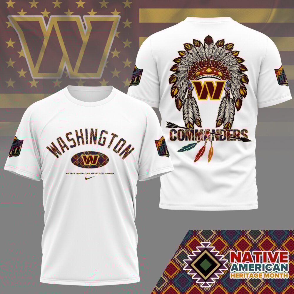 Washington Commanders |Premium Native American Heritage Month 3D Shirt NY