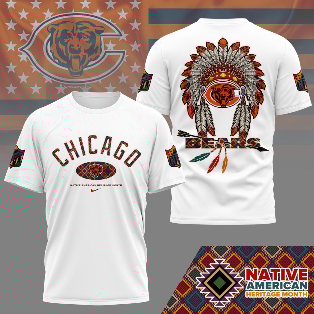 Chicago Bears |Premium Native American Heritage Month 3D Shirt NY