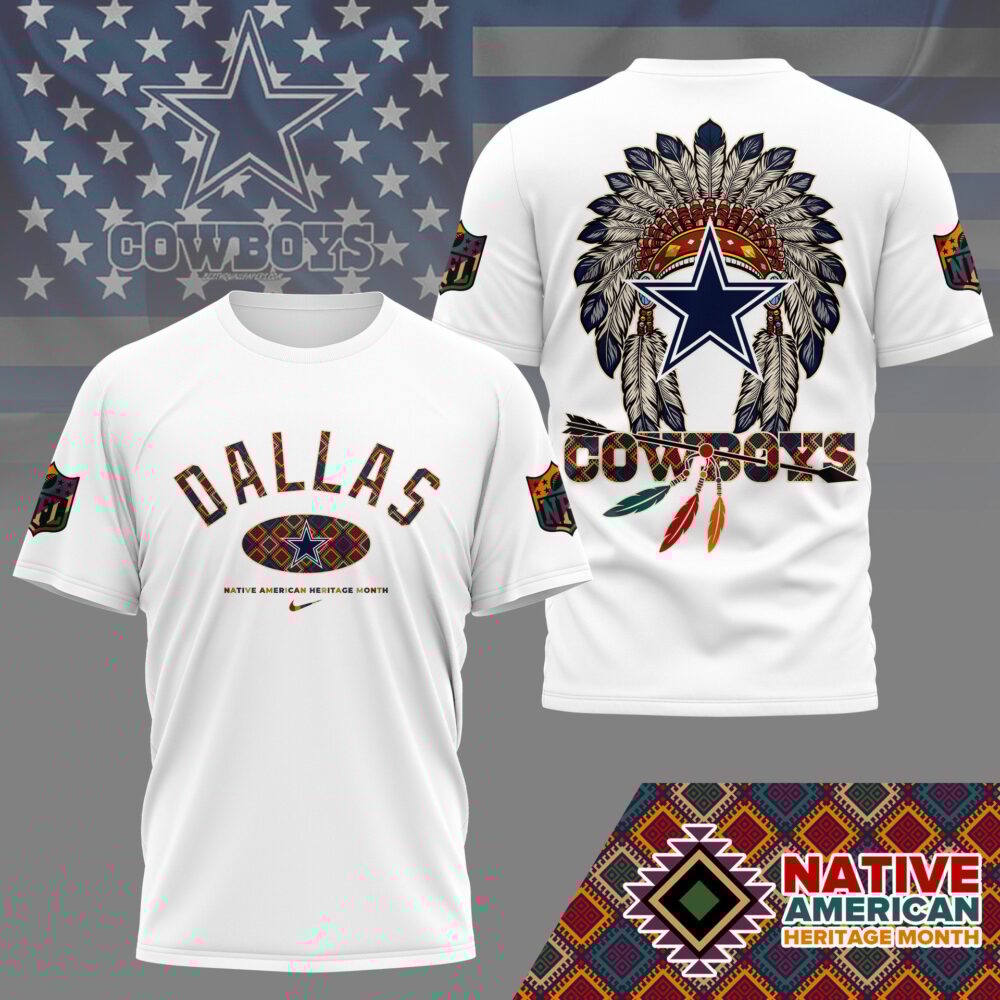 Dallas Cowboys |Premium Native American Heritage Month 3D Shirt NY