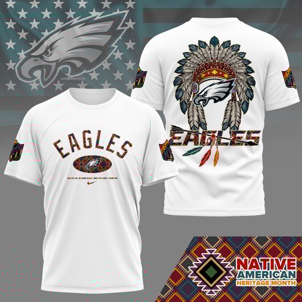 Philadelphia Eagles |Premium Native American Heritage Month 3D Shirt NY