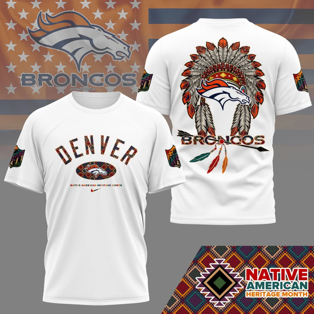 Denver Broncos |Premium Native American Heritage Month 3D Shirt NY