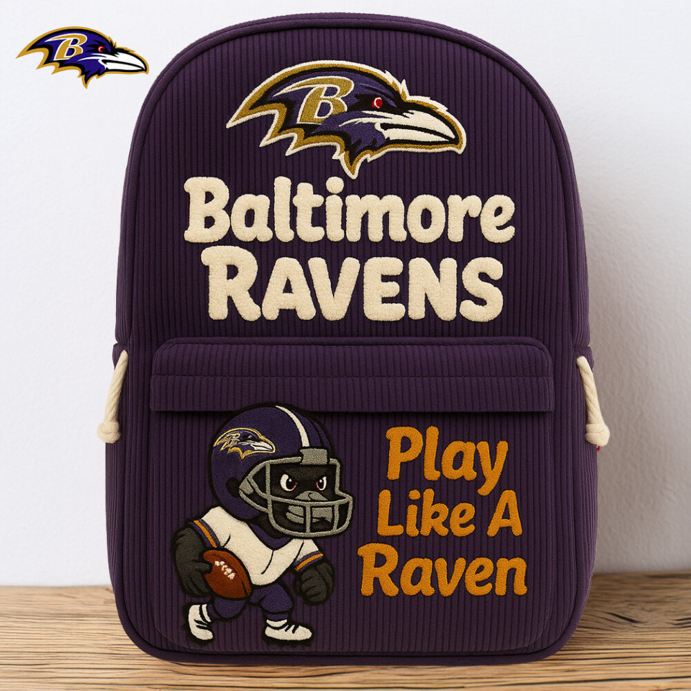 Baltimore Ravens | Premium Corduroy Backpack HI