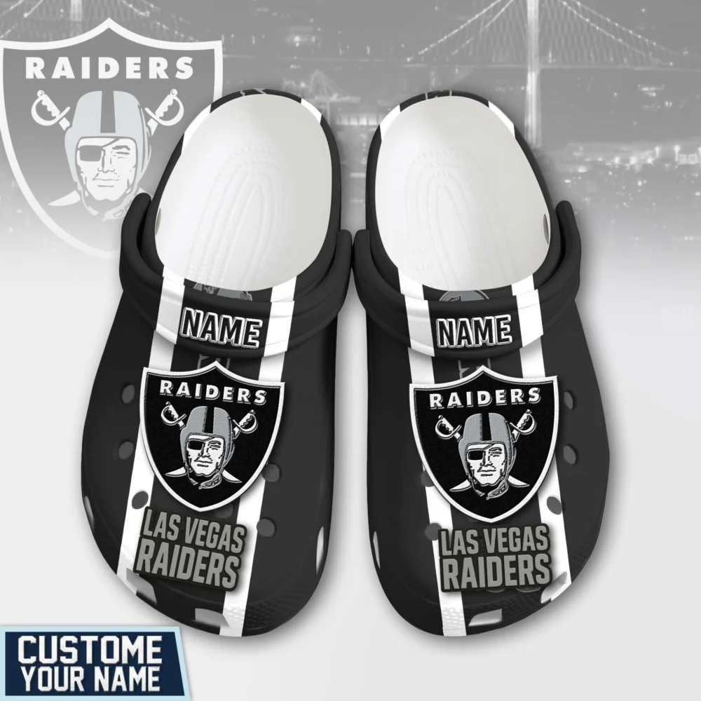 Las Vegas Raiders | PREMIUM NFL CLOGS TD