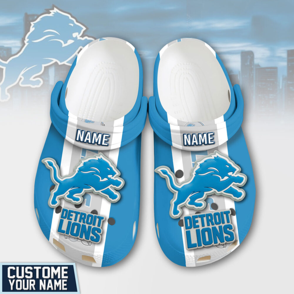 Detroit Lions | PREMIUM NFL CLOGS TD