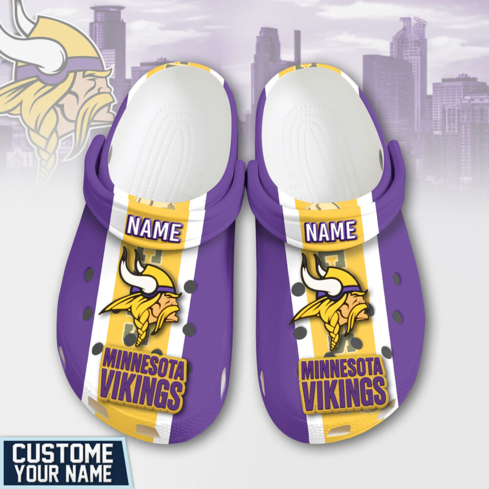 Minnesota Vikings | PREMIUM NFL CLOGS TD
