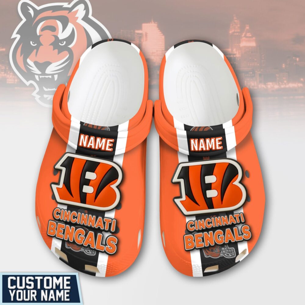 Cincinnati Bengals | PREMIUM NFL CLOGS TD
