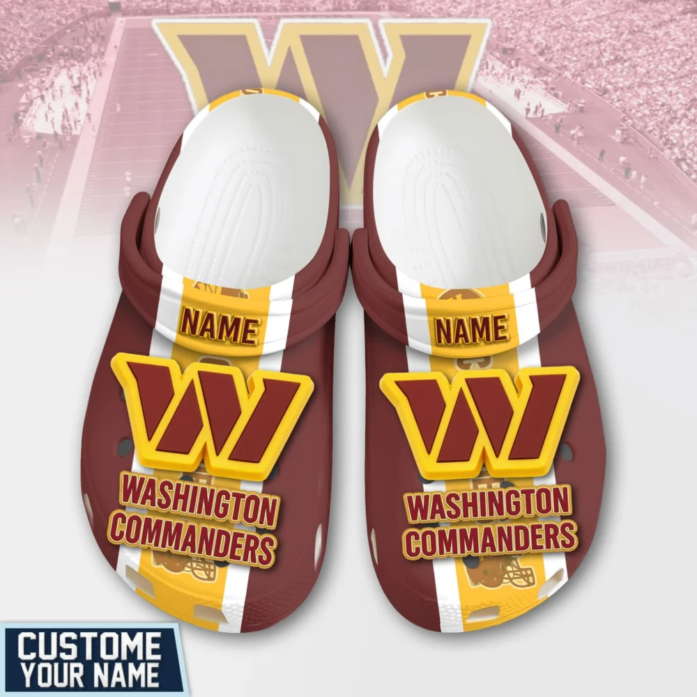 Washington Commanders | PREMIUM NFL CLOGS TD