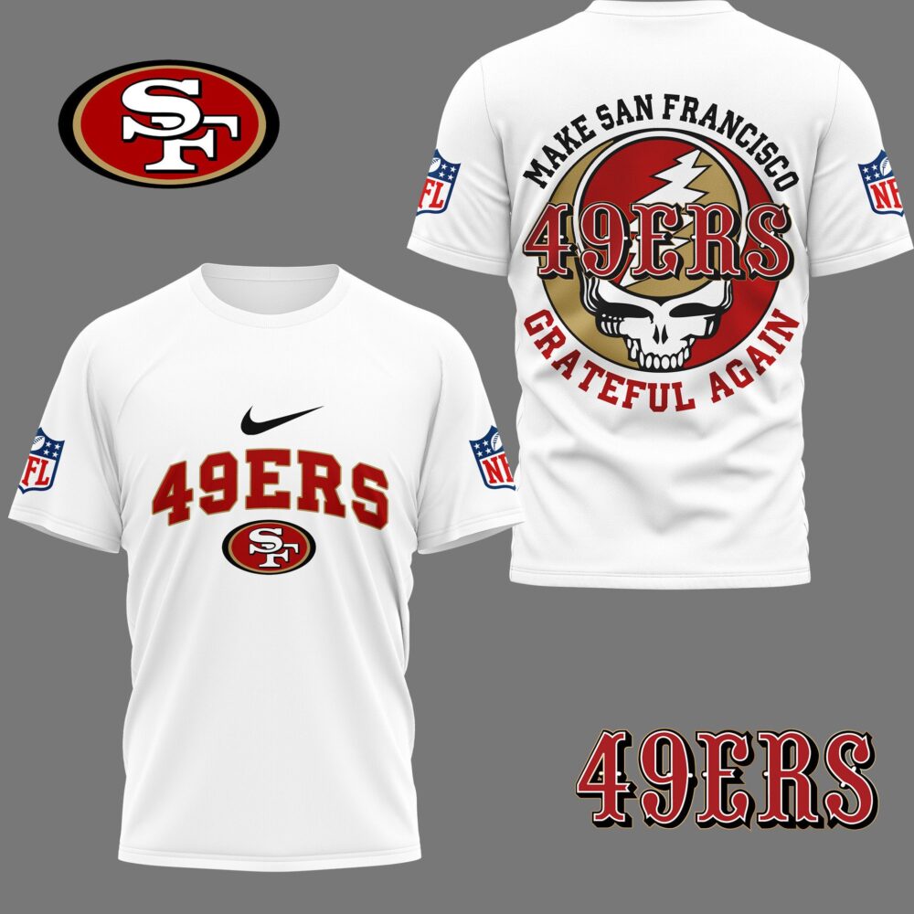 San Francisco 49ers | Premium Grateful Game Day 3D Shirt NY
