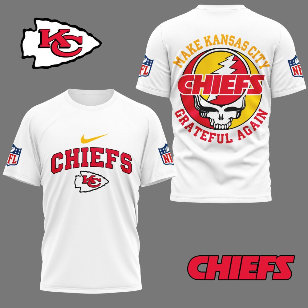 Kansas City Chiefs | Premium Grateful Game Day 3D Shirt NY